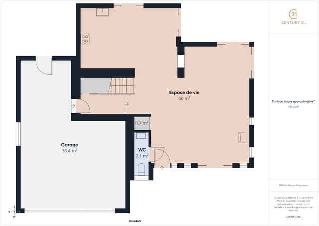 maison à vendre - 6 pièces - 135.0 m2 - MARLY - 57 - LORRAINE - Century 21 Immogestion